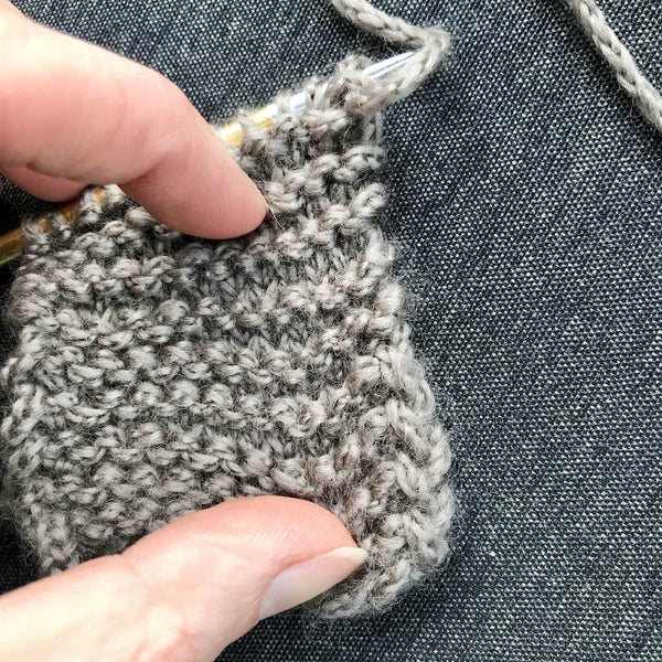 Learn to Knit: How to Work Slip Stitch Edges on Garter Stitch