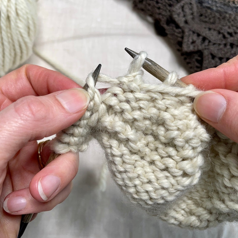 Learn to Knit: M2p Increase | Knitting Tutorial
