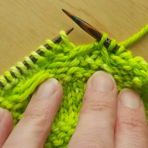 Learn to Knit: Pull Up Loops