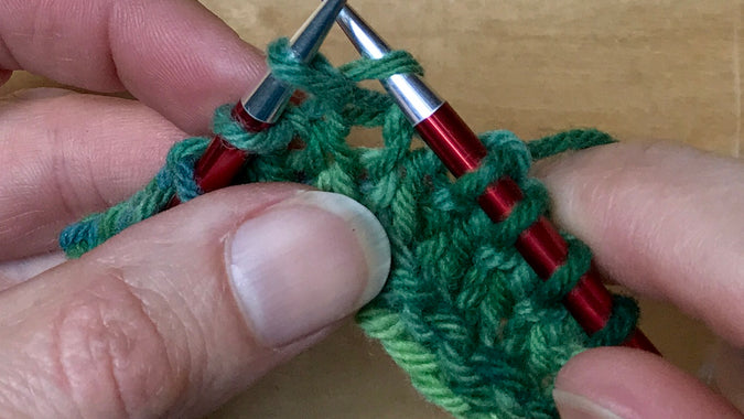 Learn to Knit: Lifted Increases