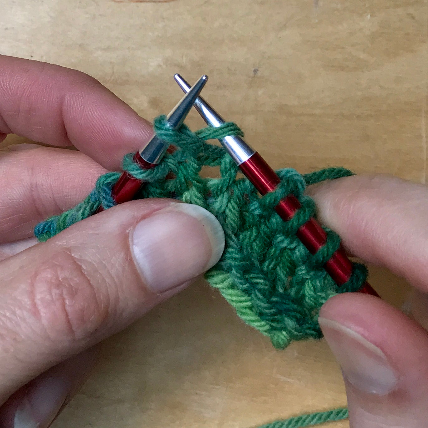 Learn to Knit: Lifted Increases
