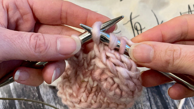 Learn to Knit: How to Work an I-Cord Bind-Off