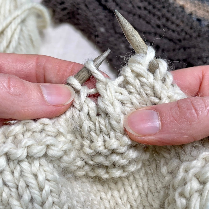 Learn to Knit: CDD | Centered Double Decrease - Stolen Stitches
