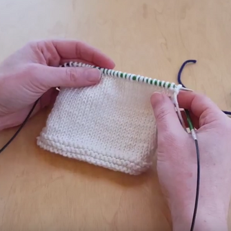 how to weave in ends knitting