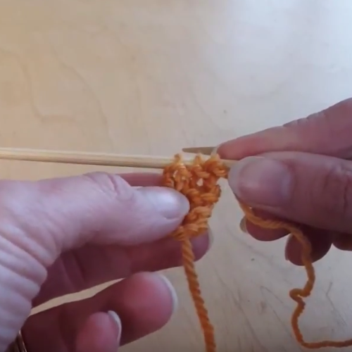 Learn to Knit: Garter Stitch Shawl Tab | Stolen Stitches Tutorials