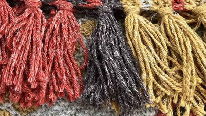 Knit Basics: How to Work a Knitted Fringe and Weave in Yarn Ends