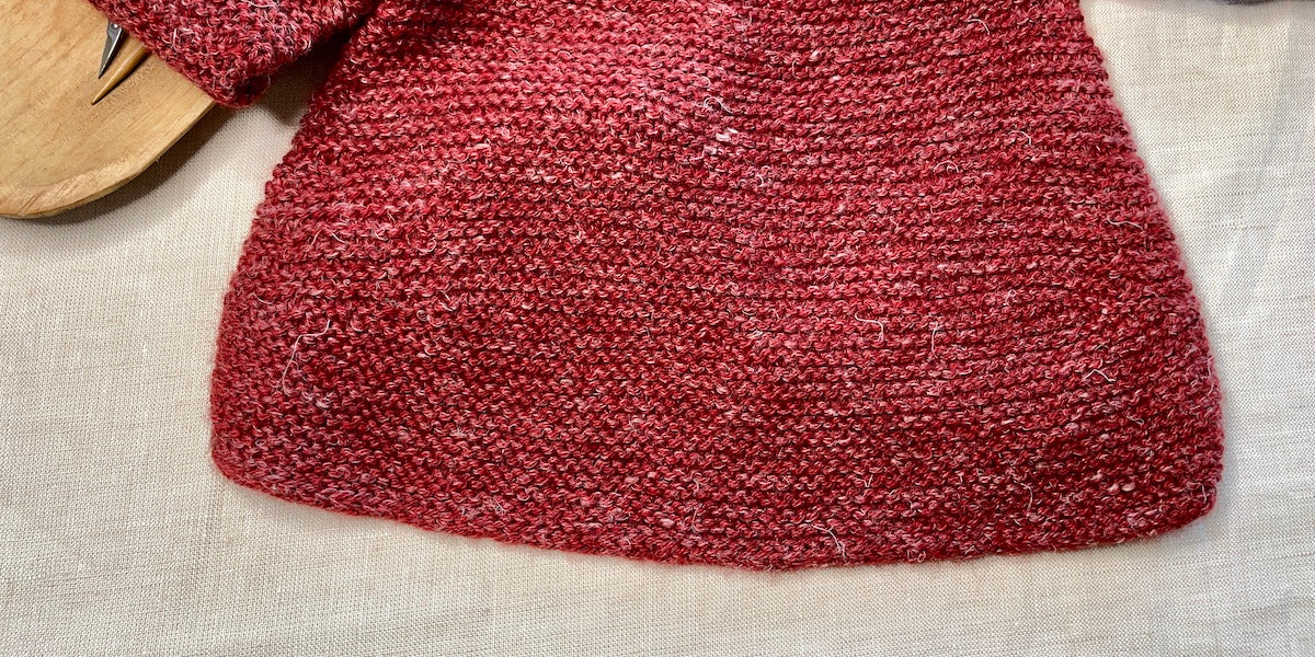 Garter Ribbing Stitch Knitting Pattern - Studio Knit