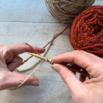 Provisional Cast-On Tutorial - Invisible Method 