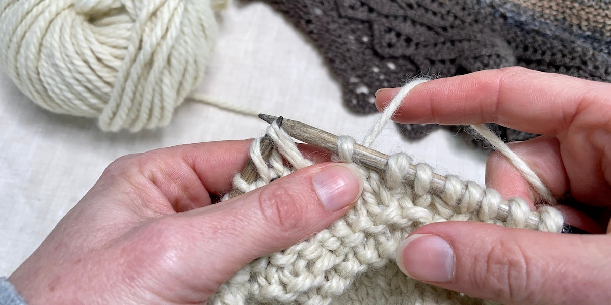 Knit Basics: Knitting Styles | Continential or English? - Stolen