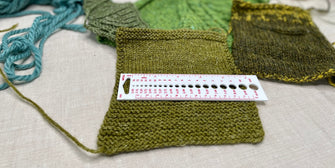 How to Block and Measure a Knitted Swatch | Knitting Tutorial