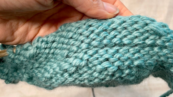 Knitting Tutorial - Purl Stitch