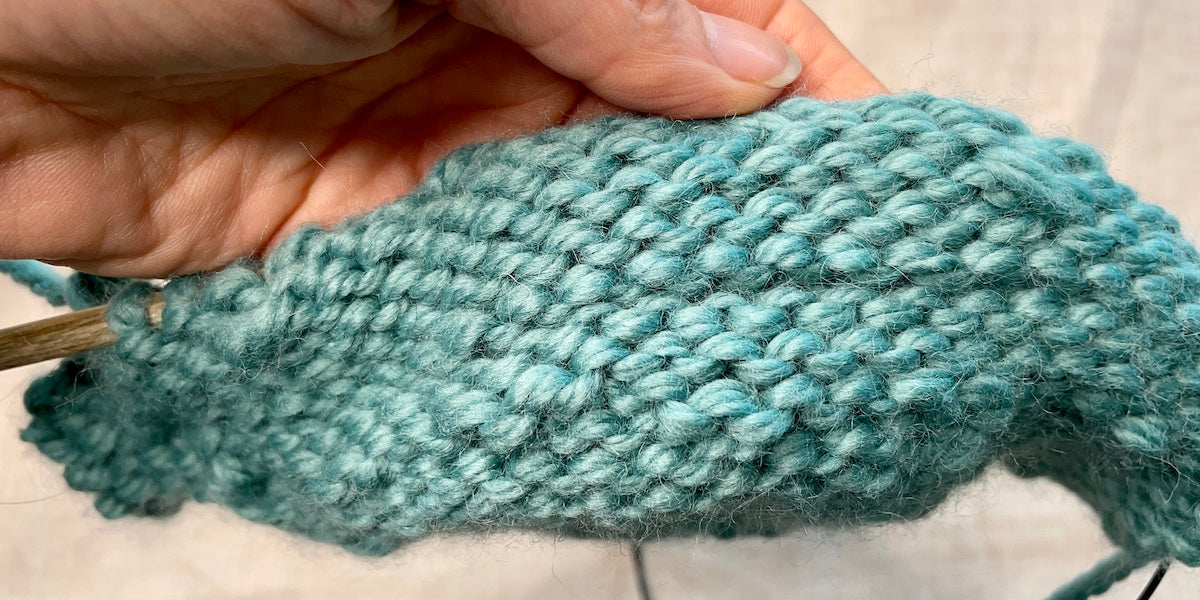 Knitting Tutorial - Purl Stitch