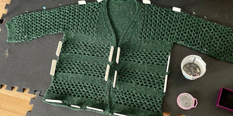 Blocking your knits | Stolen Stitches knitting tutorial