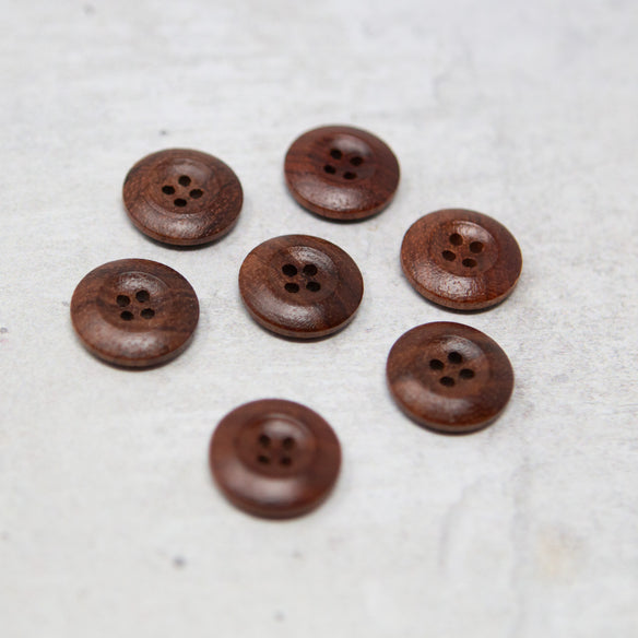 19mm Wood Button