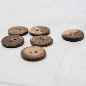 22mm Coconut Shell Button