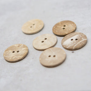 22mm Coconut Shell Button