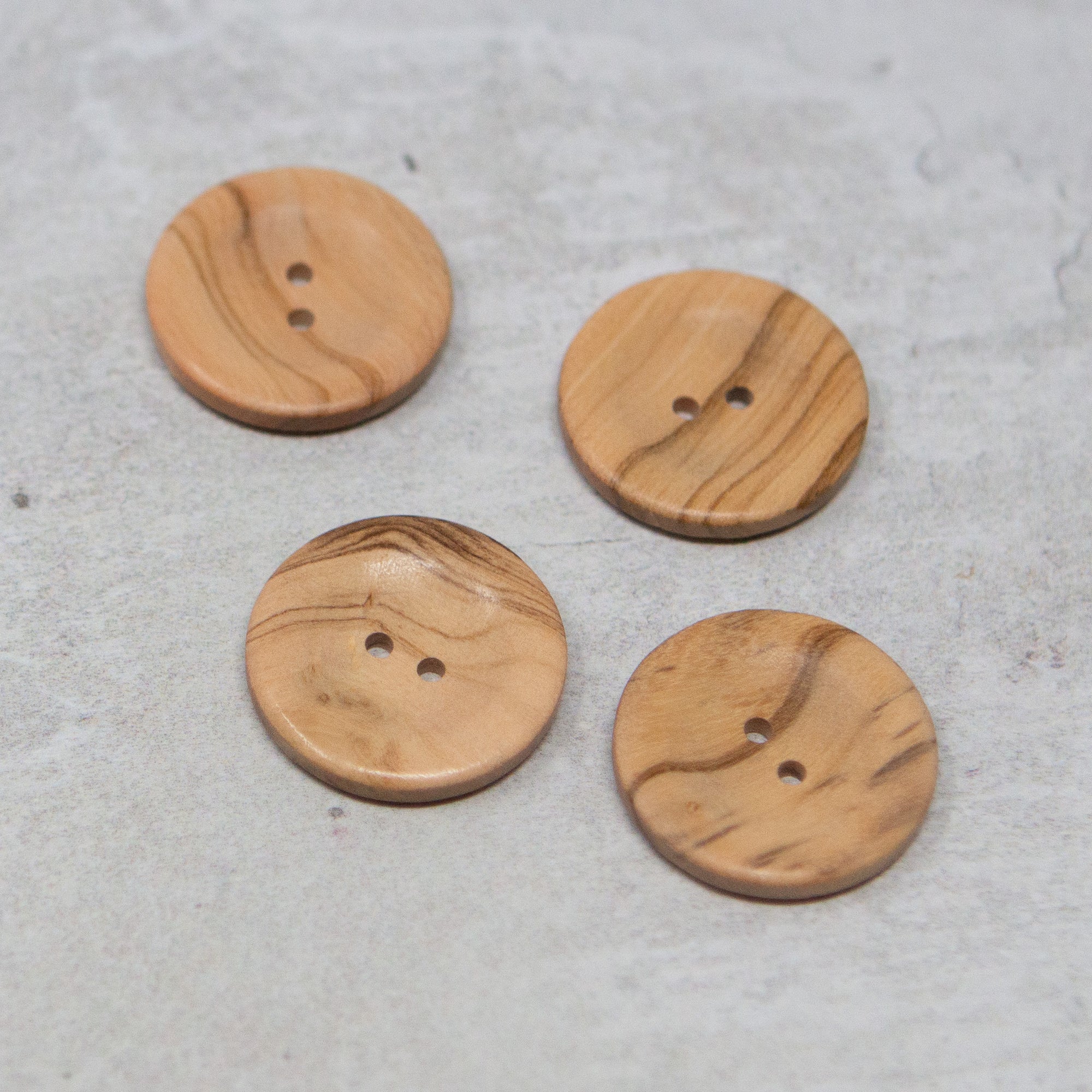 27mm Olive Wood Buttons