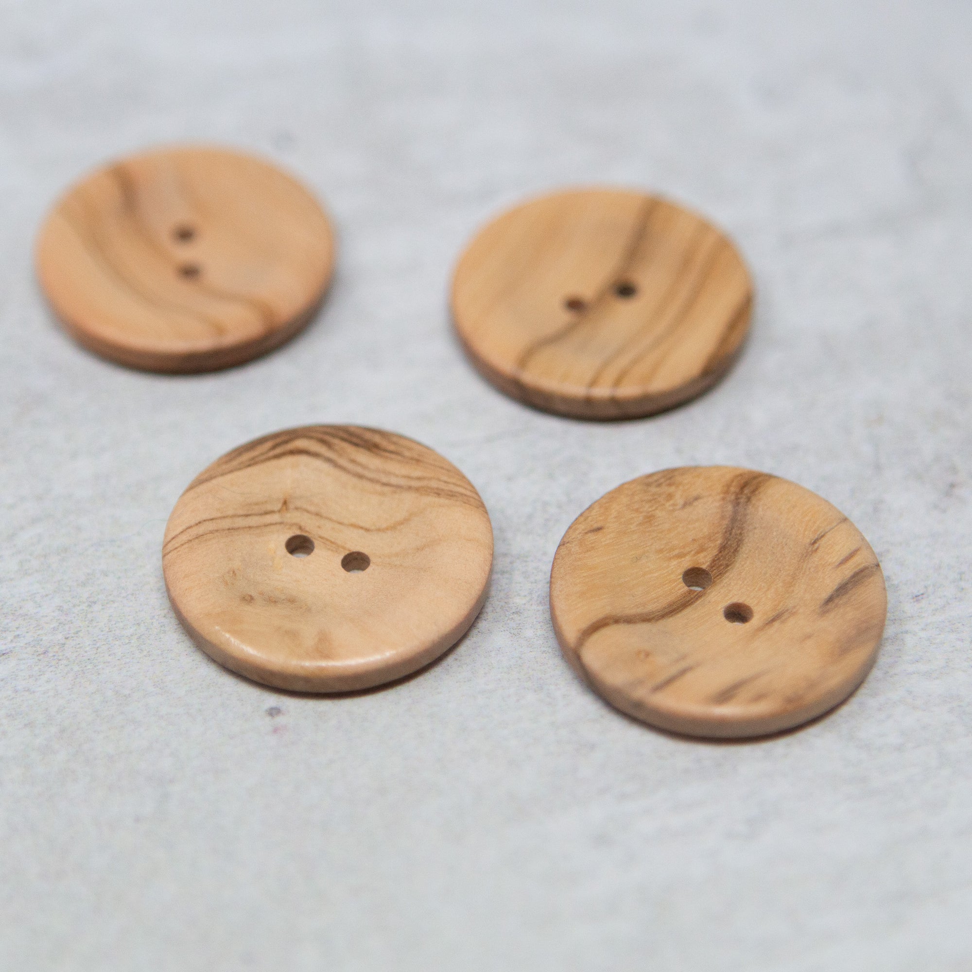 27mm Olive Wood Buttons