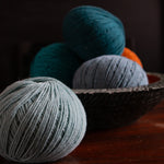 Log Cabin Gansey Blanket