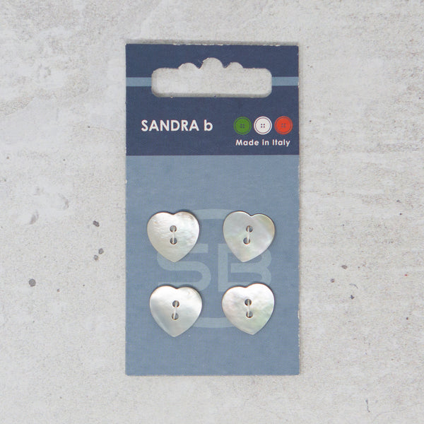 15mm Mother of Pearl Button | Set of 4