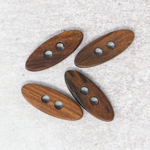 38 mm Wooden Toggle | Set of 6