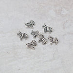 15mm Zebra Button