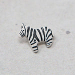 15mm Zebra Button