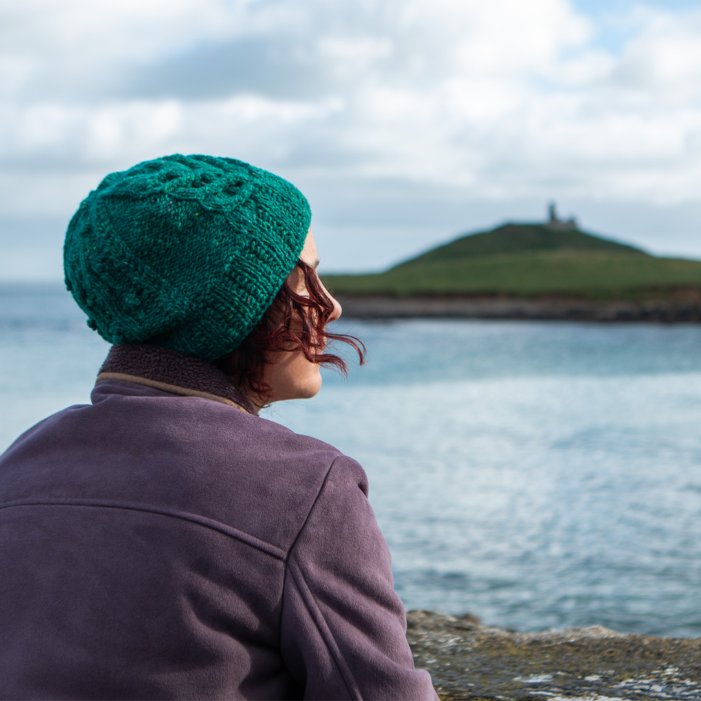 Sherkin Hat and Mitts Yarn Kit