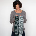 Ogham Wave Scarf Pattern