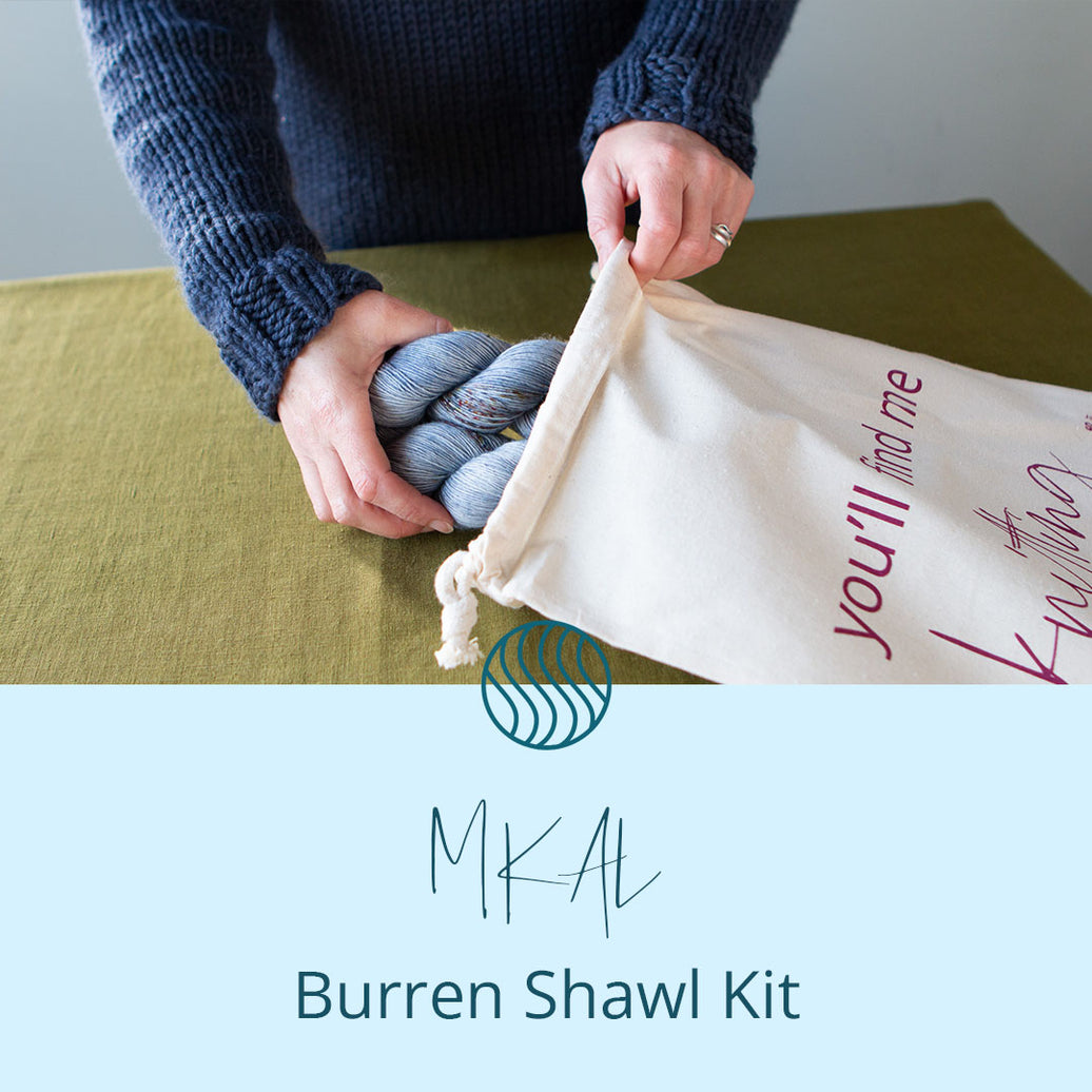 Burren Shawl Yarn Kit