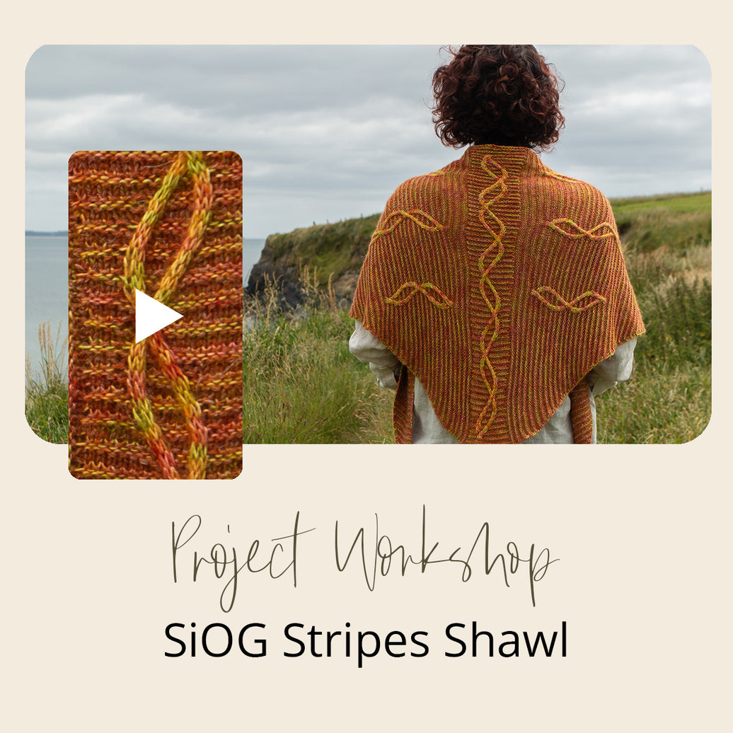 Project Workshop | SiOG Stripes Shawl