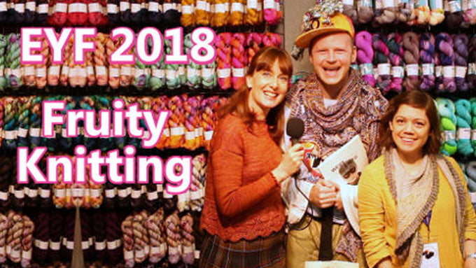 Fruity Knitting Podcast Edinburgh Yarn Festival Podcast Cover 