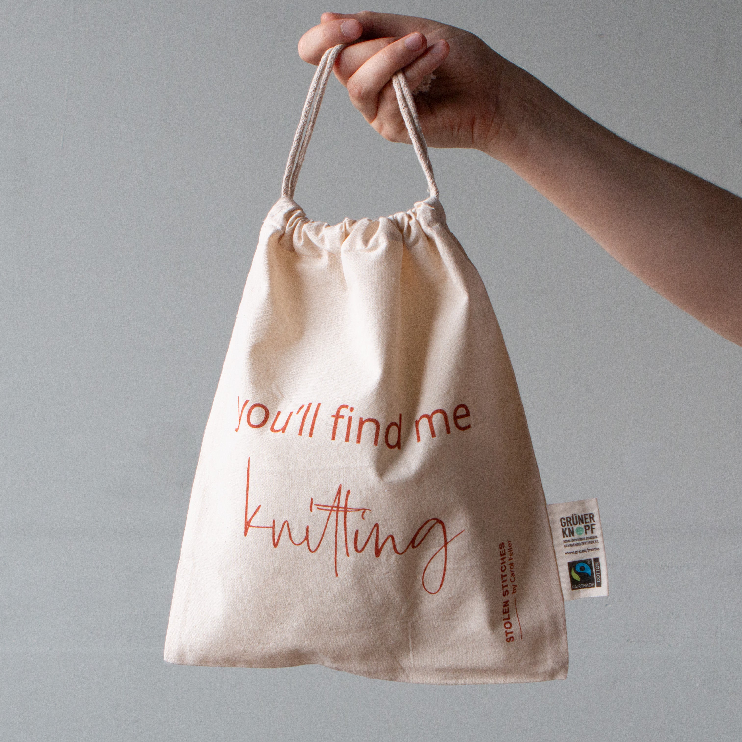 Cotton Project Bag – Stolen Stitches