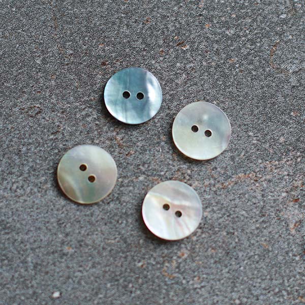 15mm Mother of Pearl Button | Set of 4
