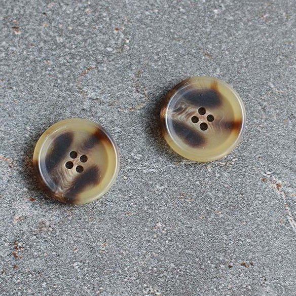 25.5 mm Horn Effect Button | Set of 2
