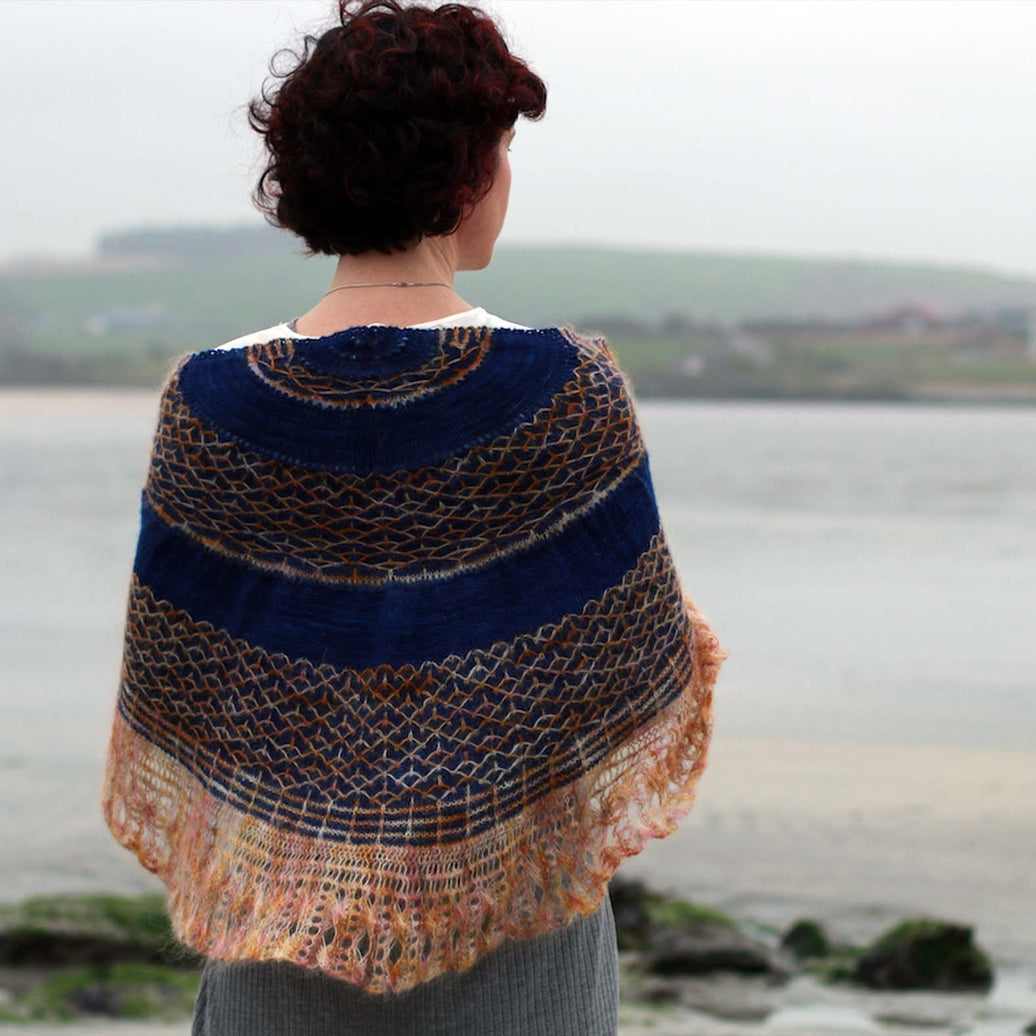 Project Workshop | Quilted Feather Shawl