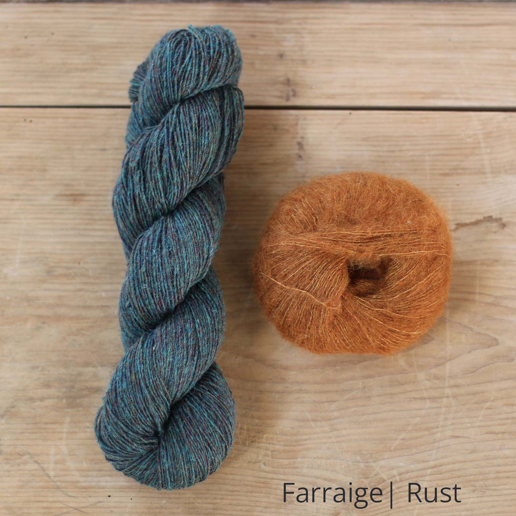 Quilted Feather Yarn Kit