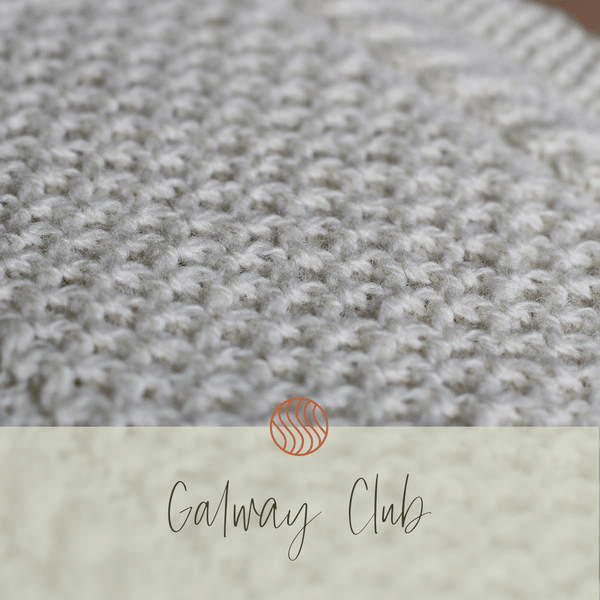 Knitting Pattern Stitch And Story Blanket Galway Blanket Yarn Kit