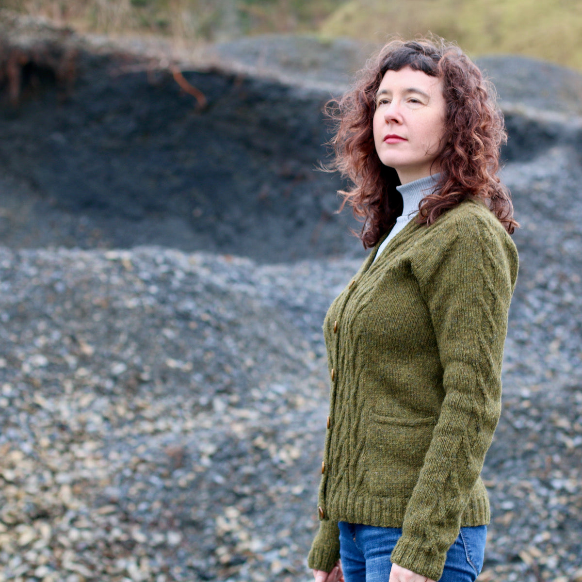 Woodburne Cardigan | Digital Hand-Knitting Pattern | DK Weight