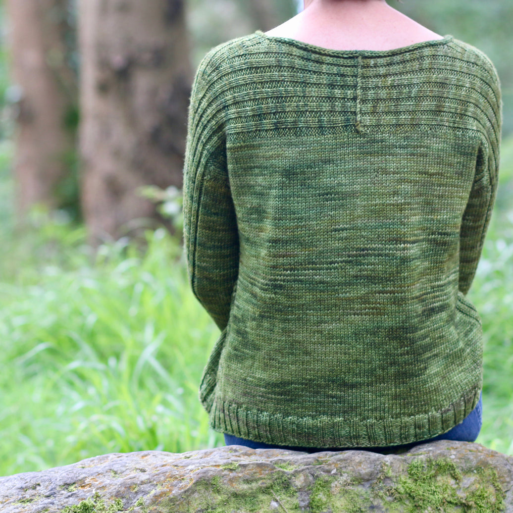 Mossy Way Sweater Pattern