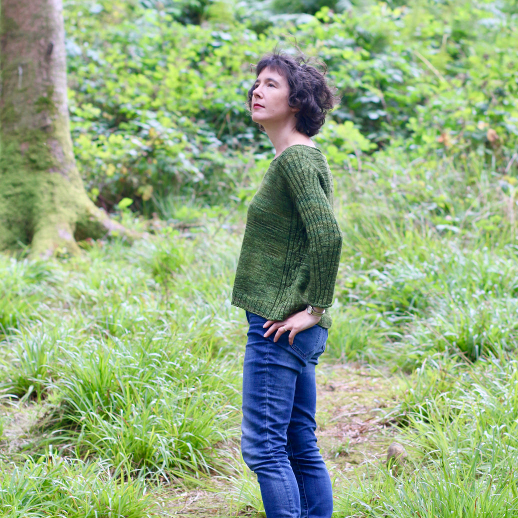 Mossy Way Sweater Pattern