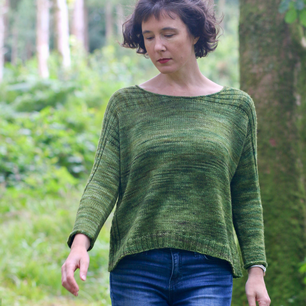 Mossy Way Sweater Pattern