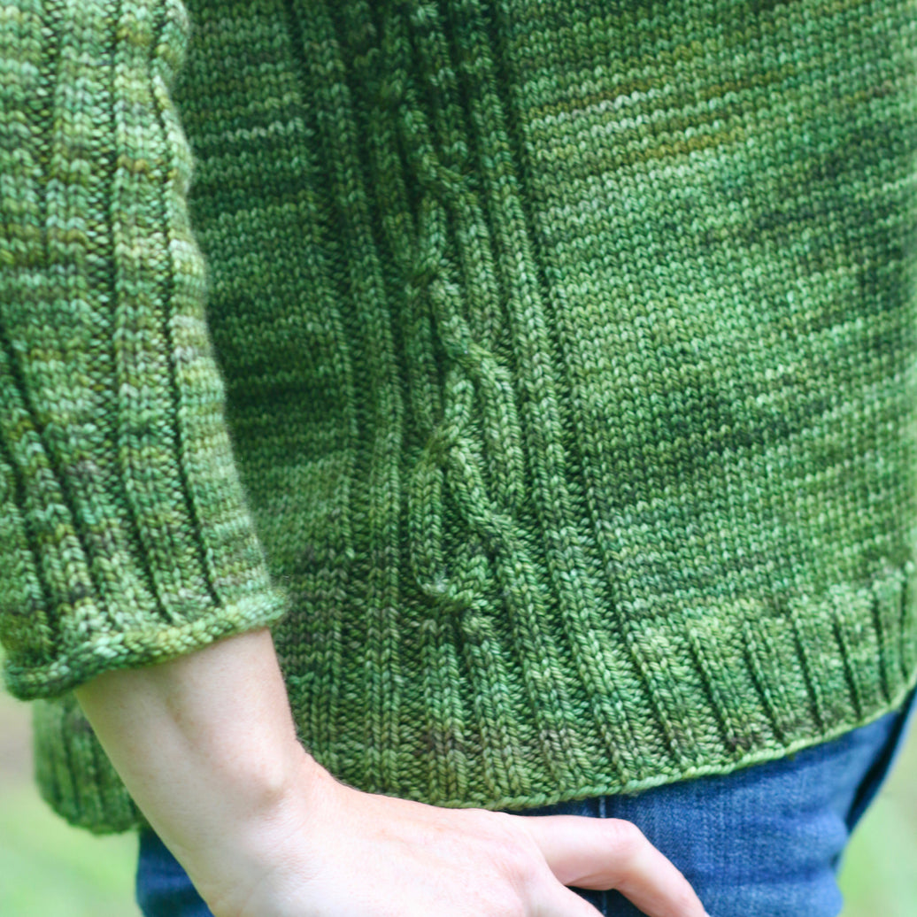 Mossy Way Sweater Pattern