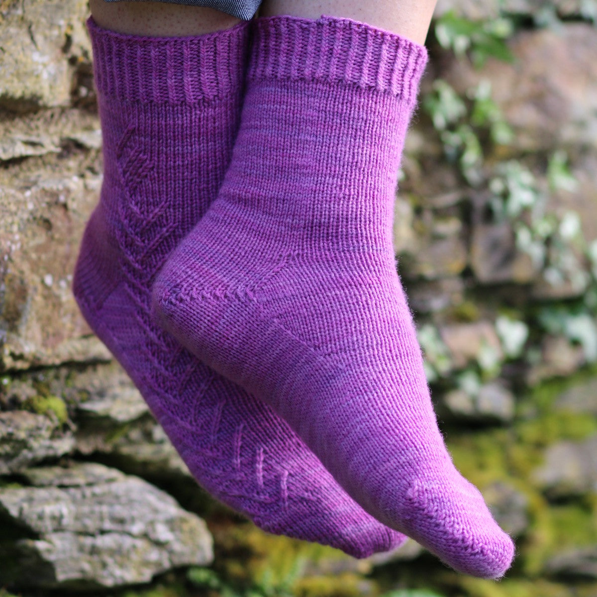 Pyrite Socks, Digital Hand Knitting Pattern