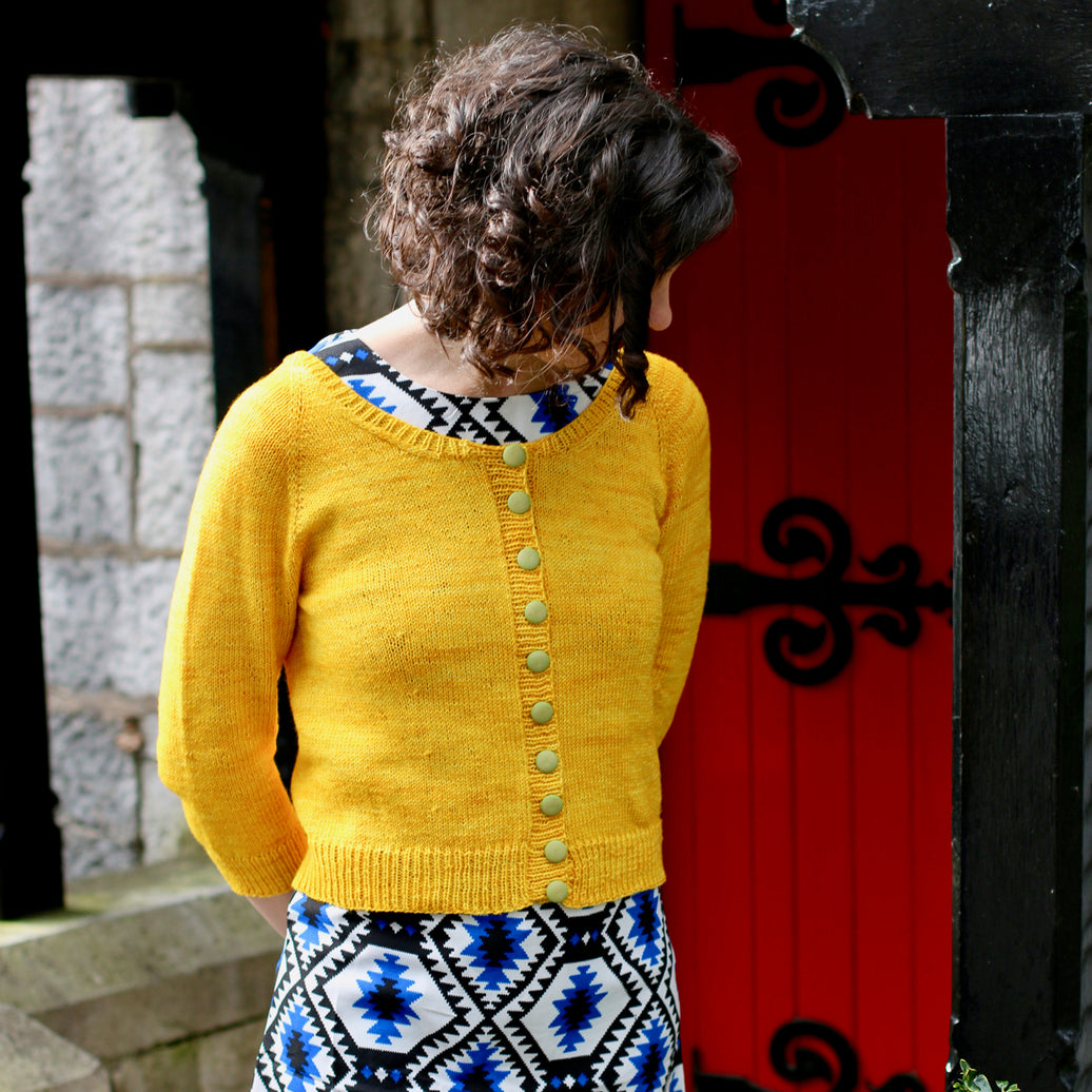 Citrus Dream Cardigan pattern