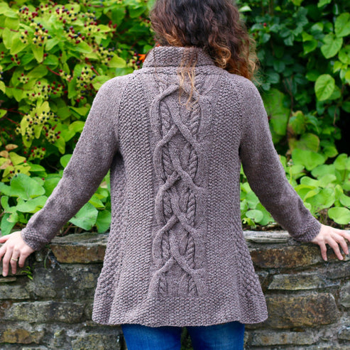 Shaniko Cardigan | Digital Hand-Knitting Pattern | Aran Weight – Stolen ...