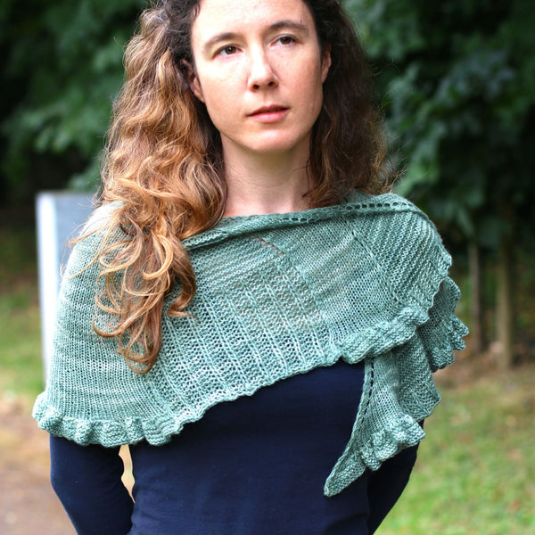 Georgian Heights Shawl | Digital Hand-Knitting Pattern | Fingering ...