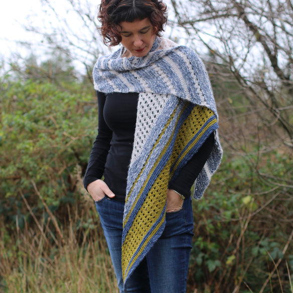 Project Workshop | Ice Cloud Shawl