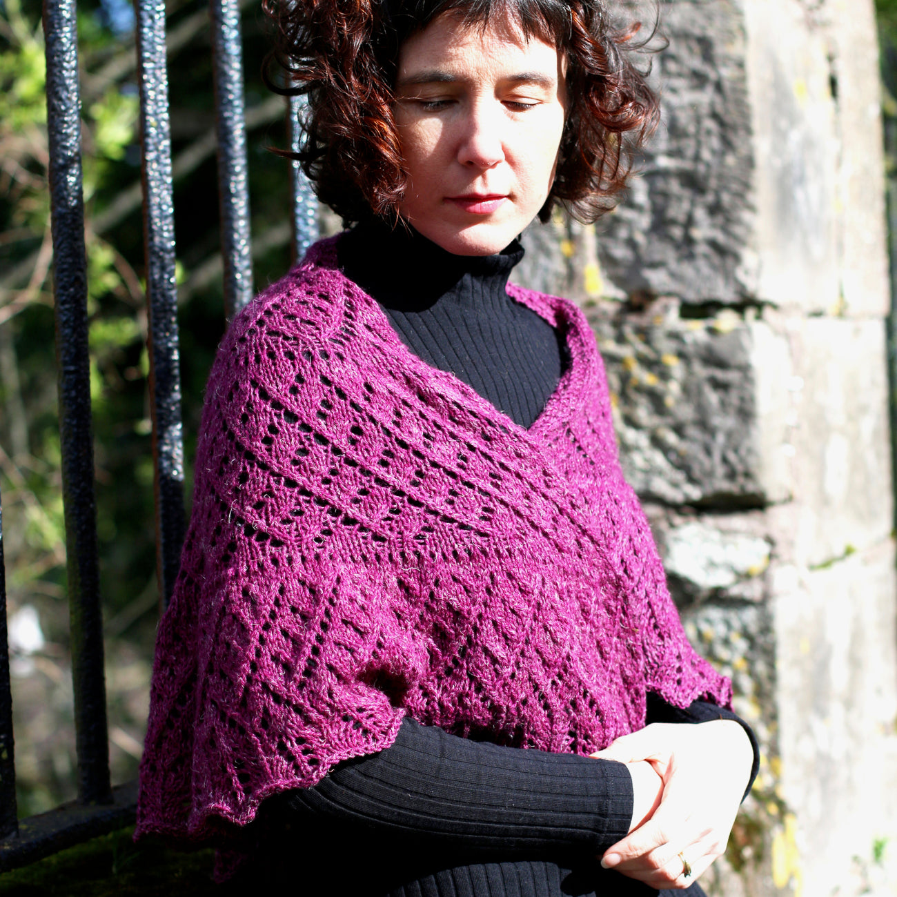 Trousseau Shawl | Digital Hand-Knitting Pattern | DK Weight