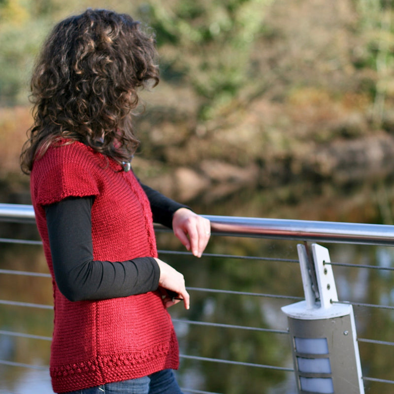 Taupo Cardigan Digital Hand Knitting Pattern Bulky Weight Stolen